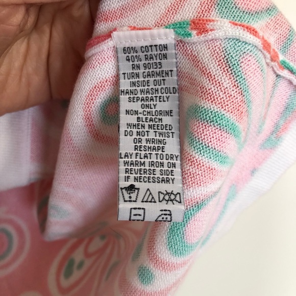 NWT Bob Mackie Floral Mod cardigan Pink Small - Picture 11 of 11